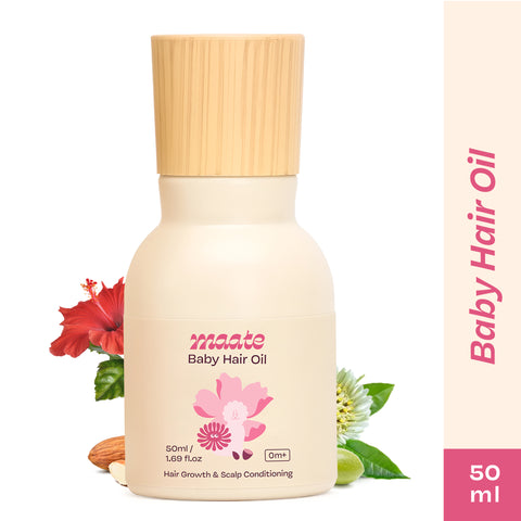 100% Natural Baby Hair Oil - 50 ML