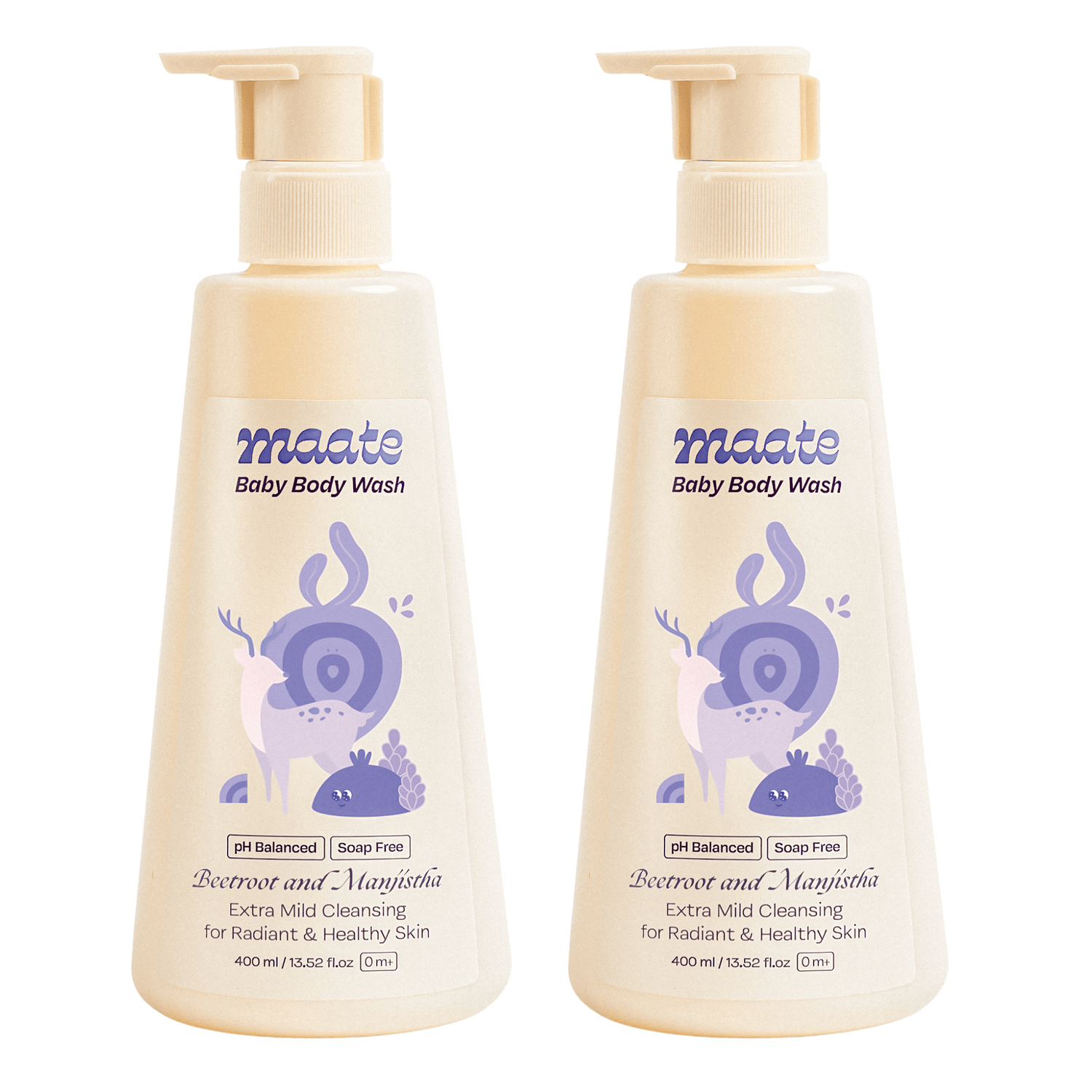 Baby Body Wash Combo - 400 ML - Maate
