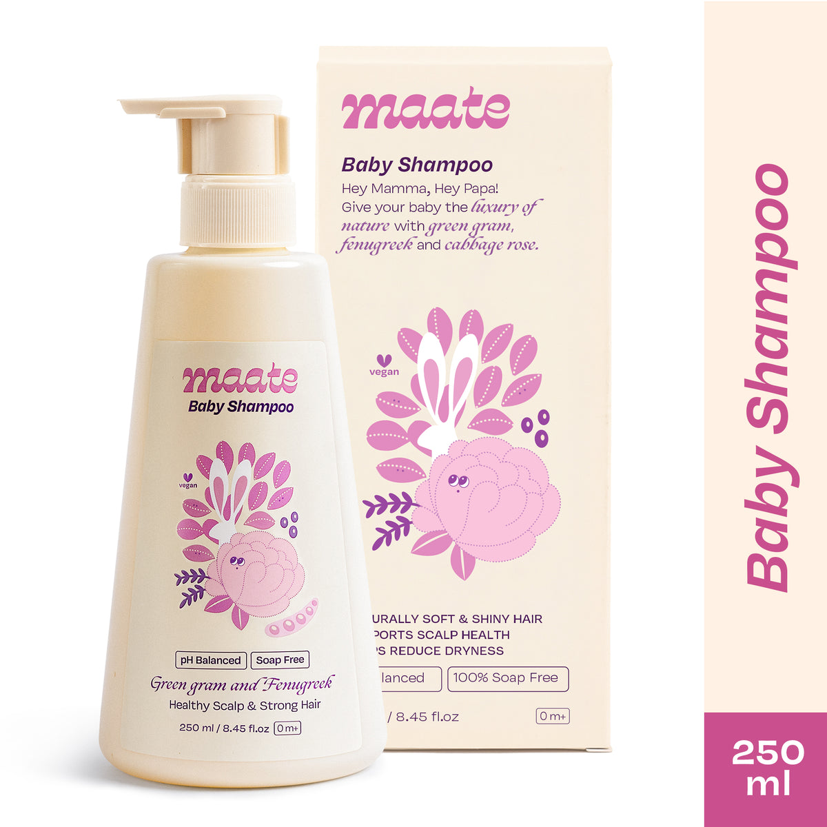 Baby Shampoo 250 Ml & Baby Conditioner 150 Ml Combo