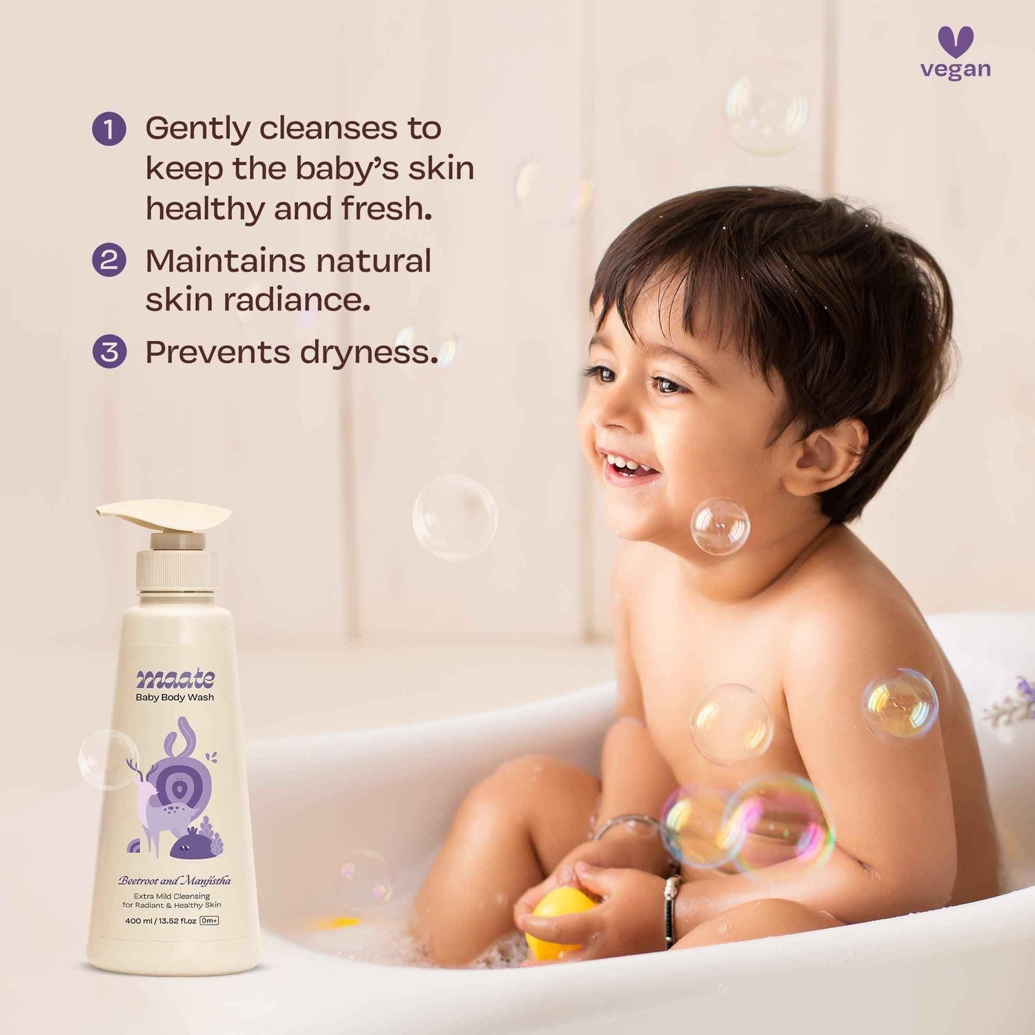 Baby Wash Combo - 400 ML - Maate