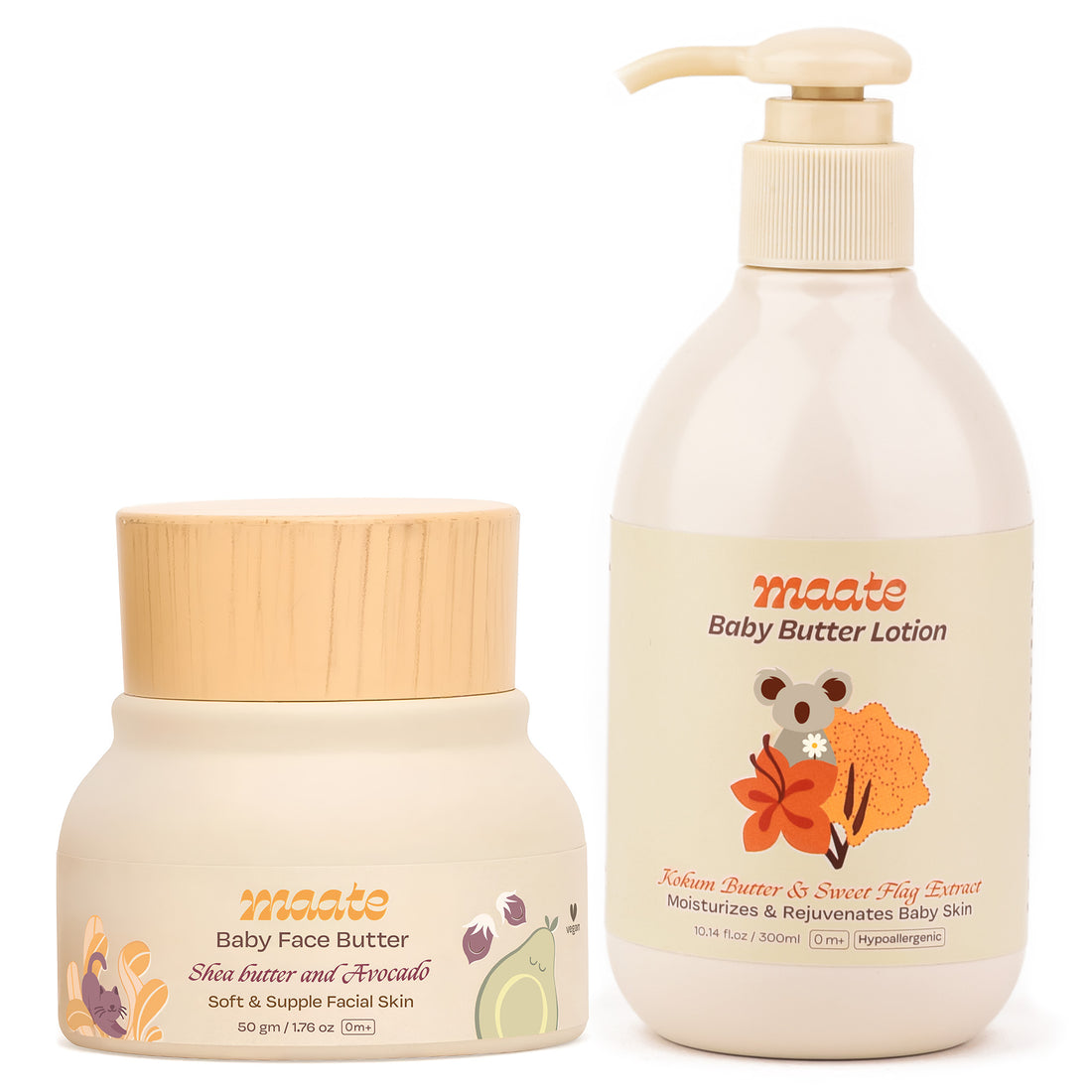 Baby Face Butter 50 Gm & Baby Butter Lotion 300 Ml