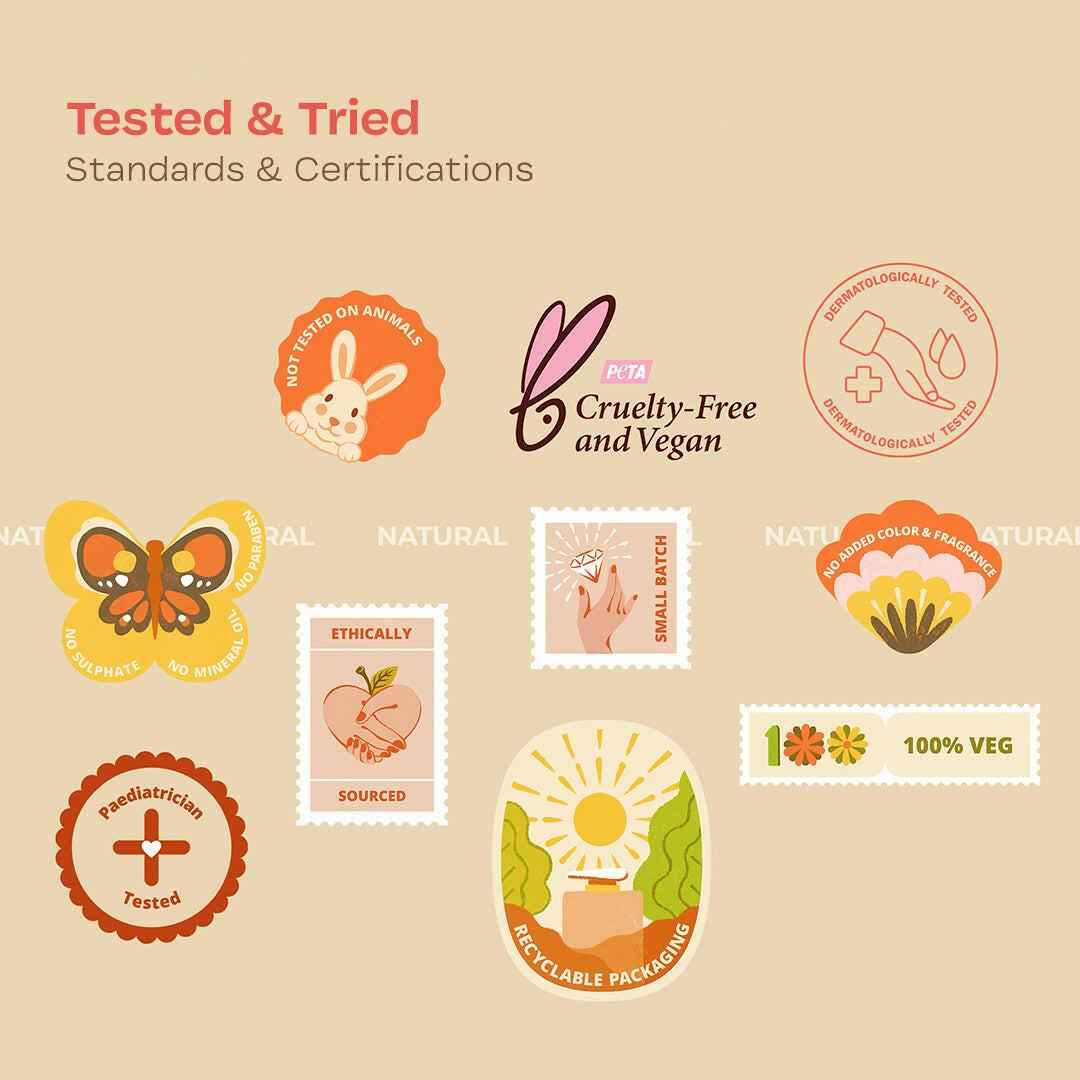 100% Natural Baby Massage Oil Combo - 150 ML - Maate