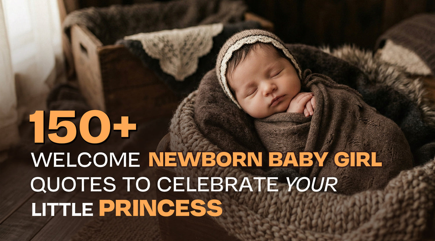 welcome newborn baby girl quotes