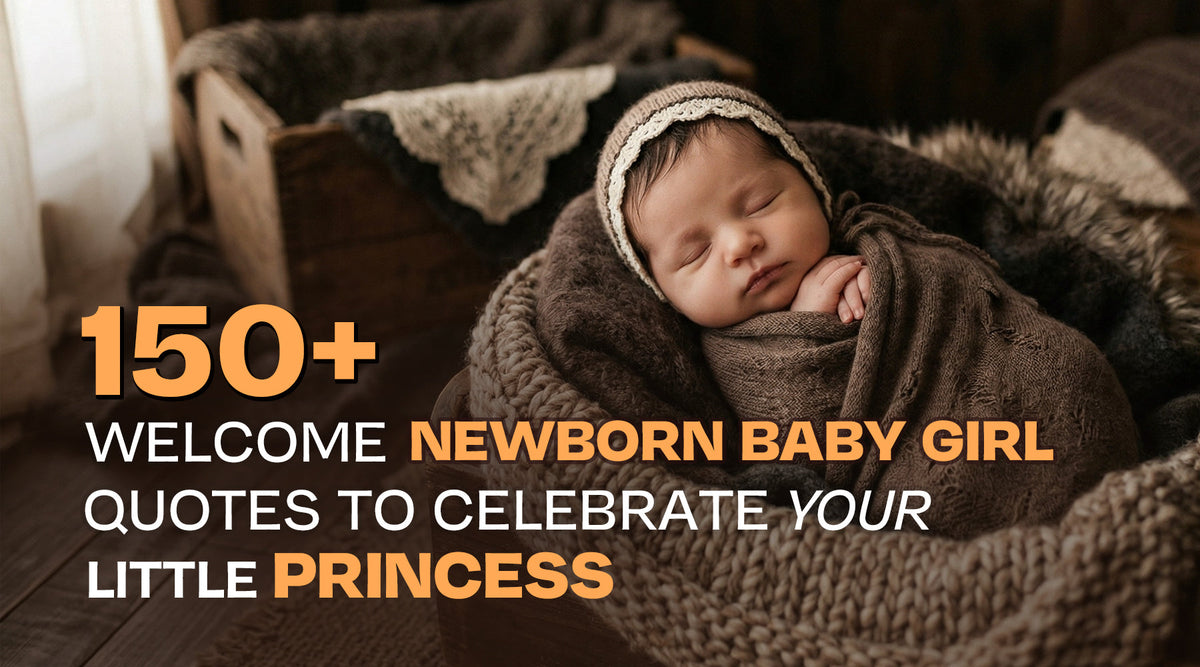 welcome newborn baby girl quotes