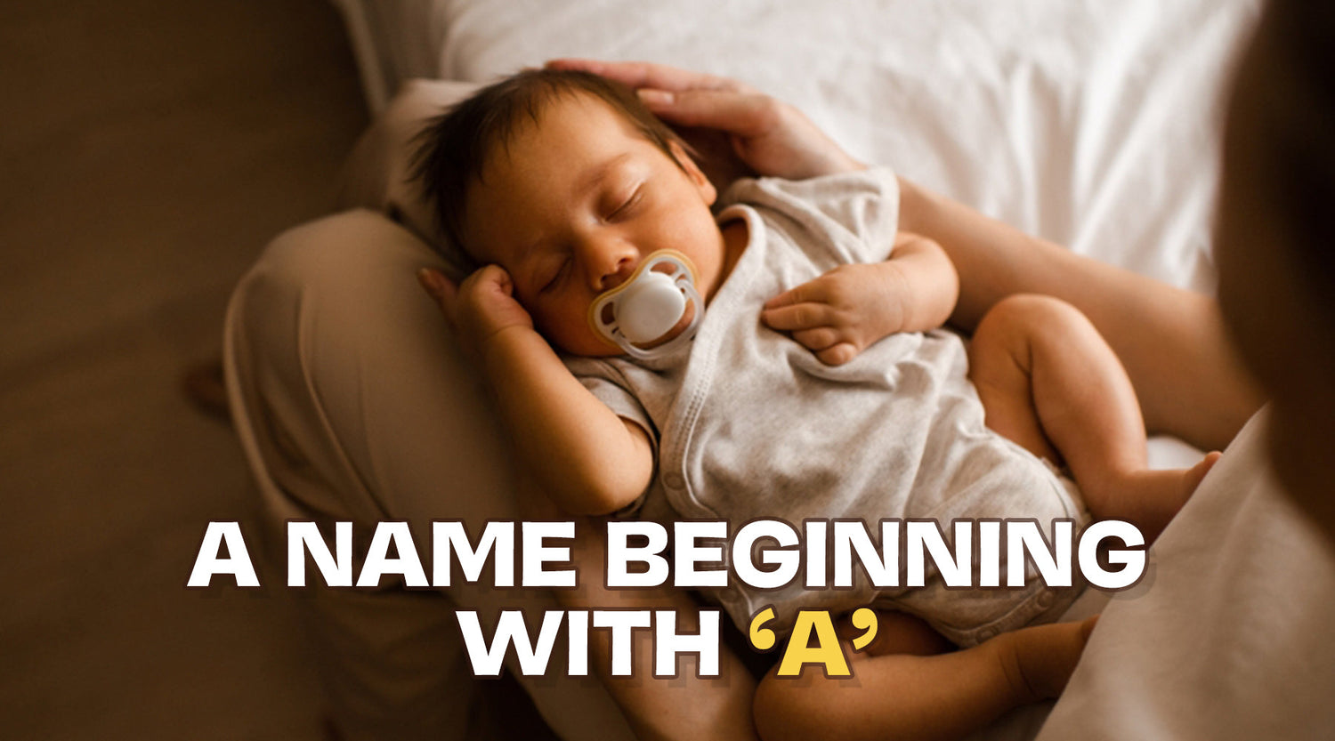 a name beginning with a