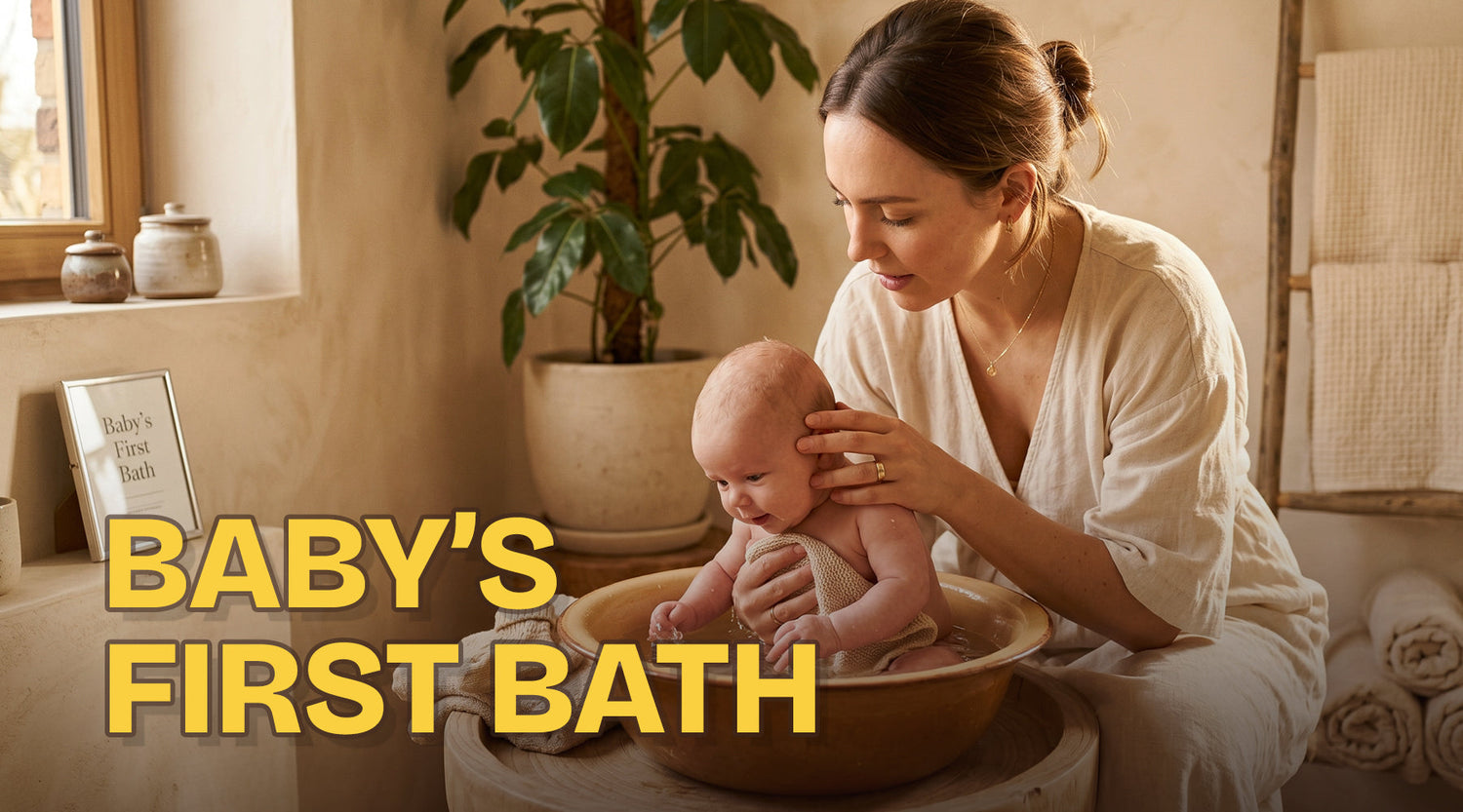 baby's first bath