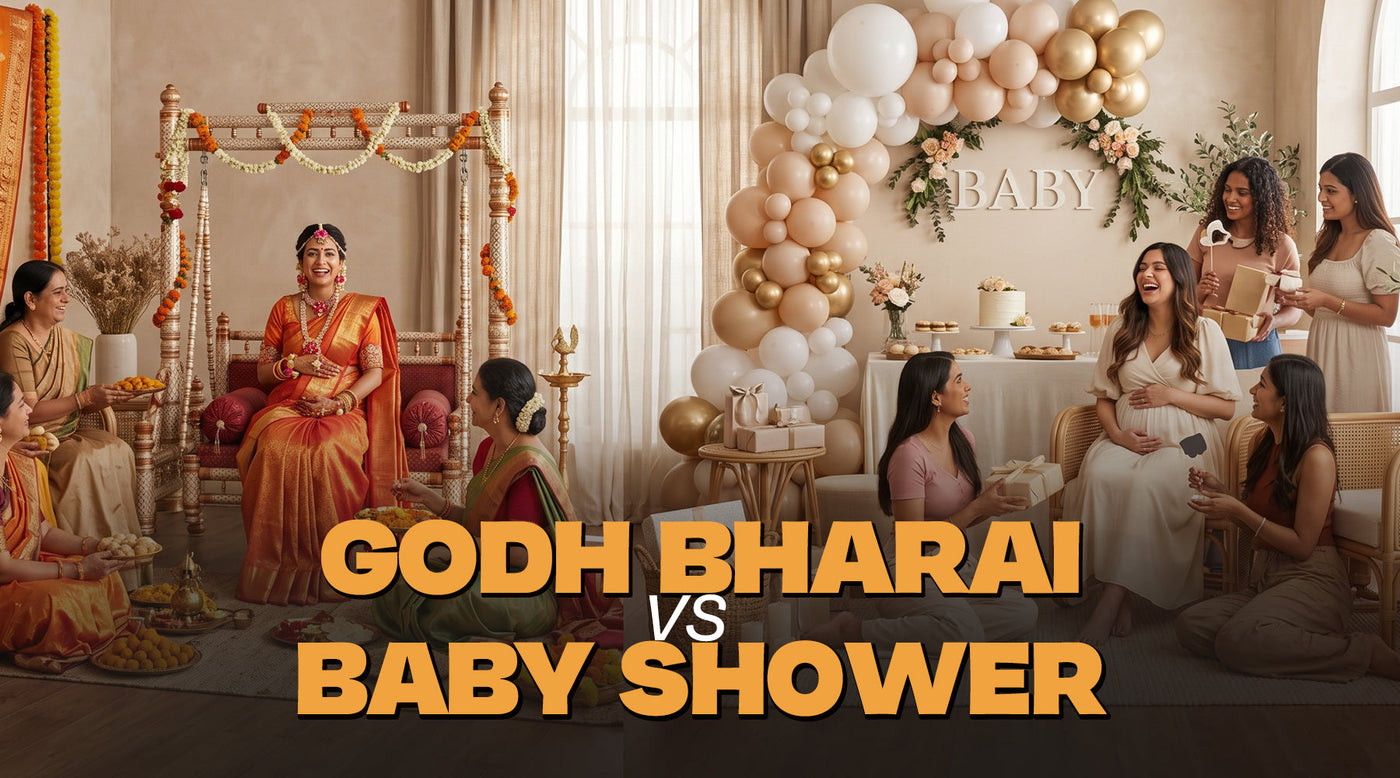 Godh Bharai vs Baby Shower: Meaning, Traditions, Differences and Modern Indian Celebrations