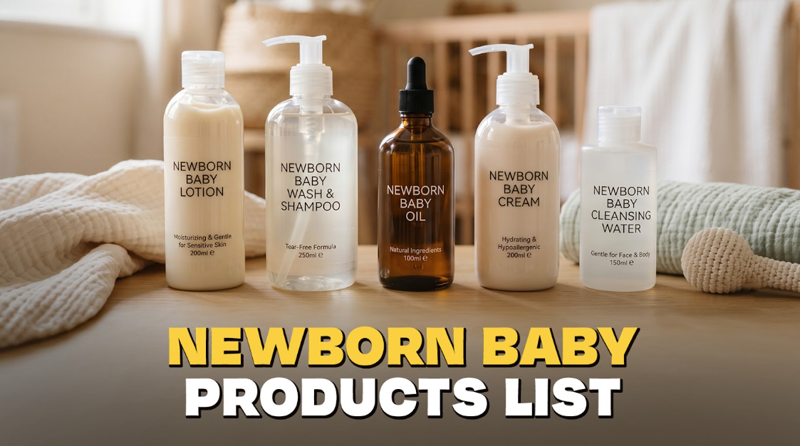 New Born Baby Products List: Complete Essentials for New Parents