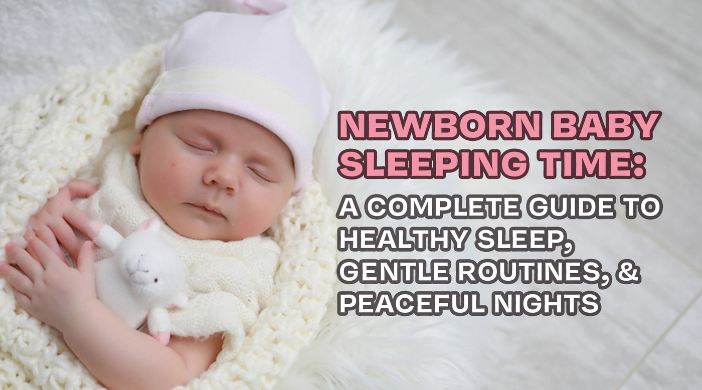 Newborn Baby Sleeping Time: A Complete Guide to Healthy Sleep, Gentle Routines, and Peaceful Nights