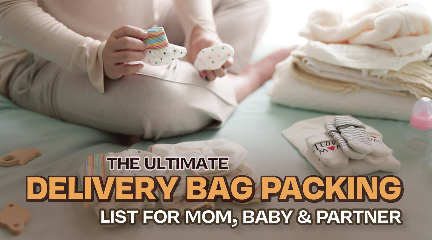The Ultimate Delivery Bag Packing List for Mom, Baby, and Partner