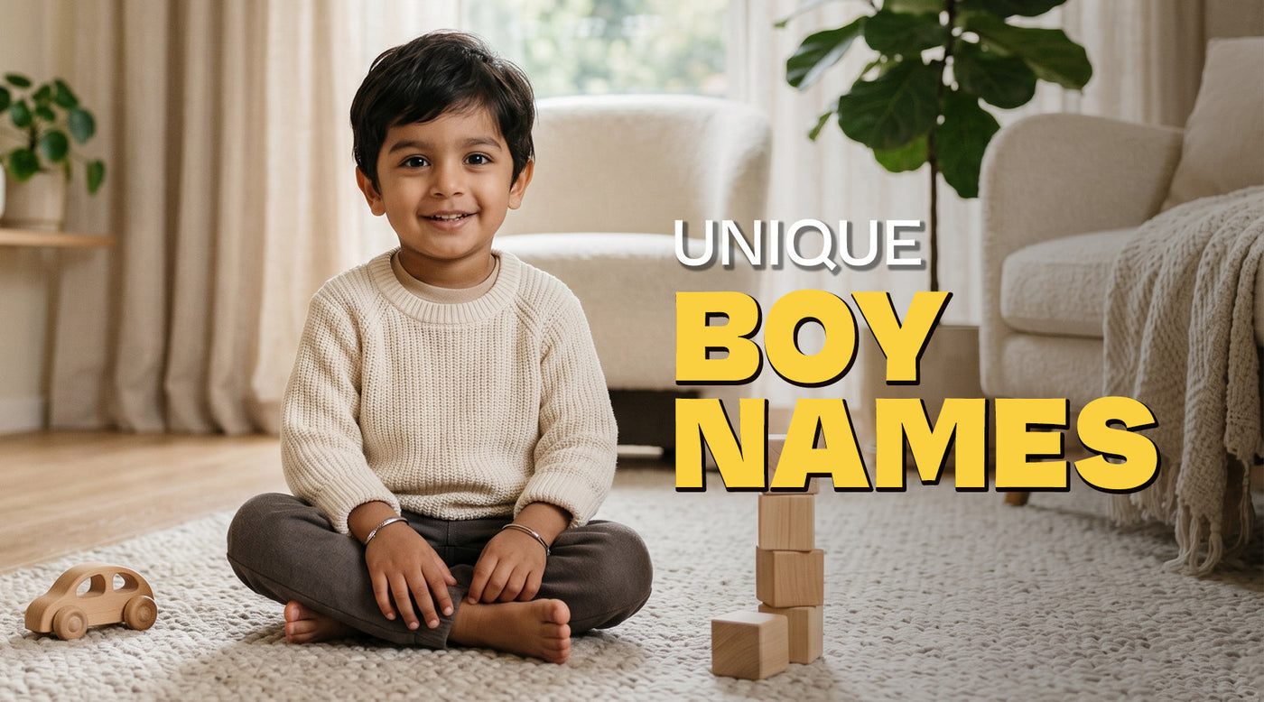 150+ Unique Boy Names with Meanings for Modern Parents in 2026