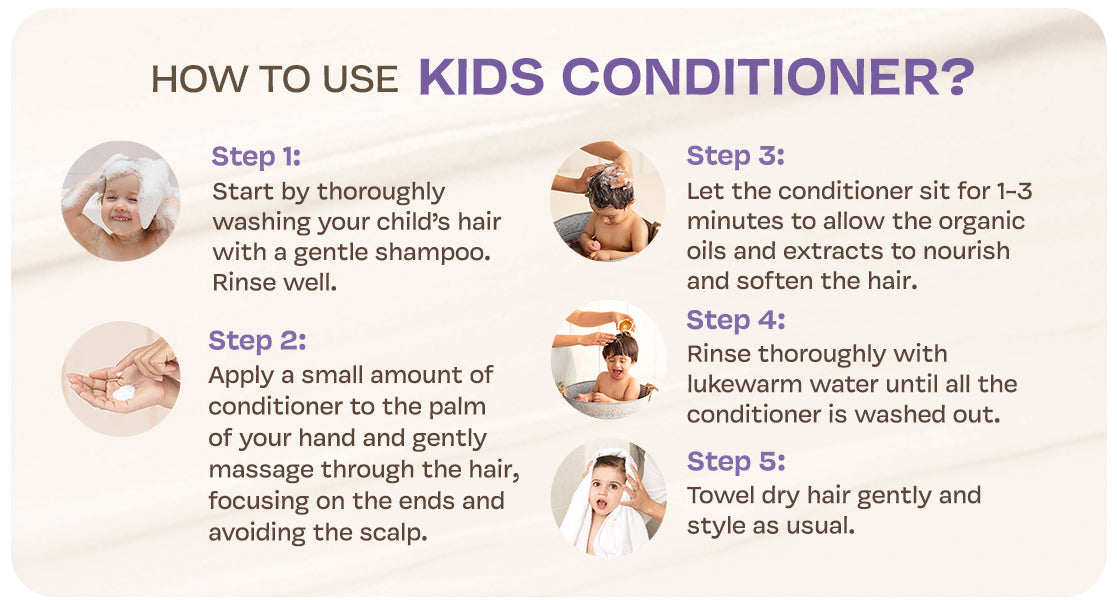 Maate Kids Conditioner - Naturally Nourish, Detangle, and Shine Kids' Hair