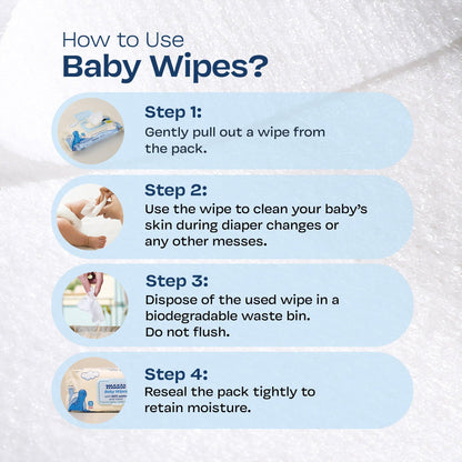 Maate Baby Wipes 99% Water