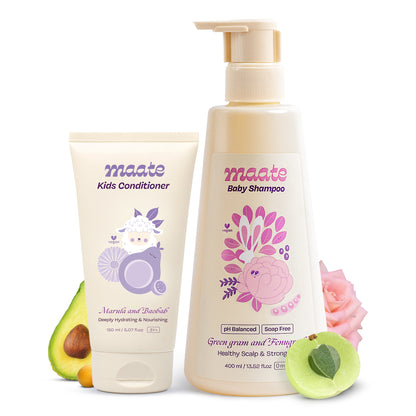 Baby Shampoo 400 Ml &amp; Baby Conditioner 150 Ml Combo