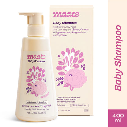 Baby Shampoo 400 Ml &amp; Baby Conditioner 150 Ml Combo