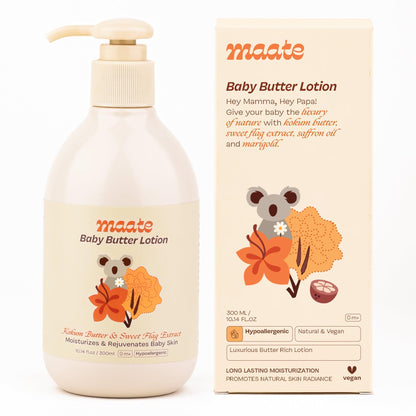 Maate Baby Butter Lotion - Hypoallergenic | Deep Hydration