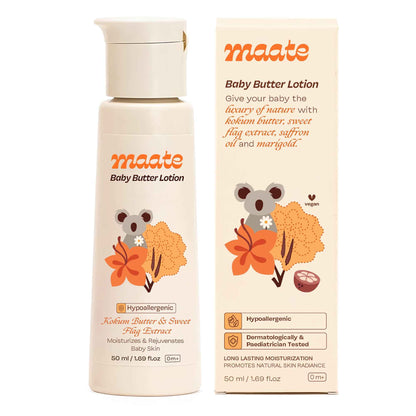 Maate Baby Butter Lotion 50ml- Hypoallergenic | Deep Hydration