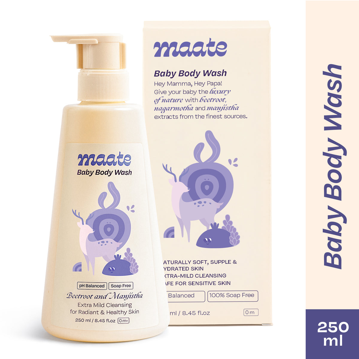 Baby Body Wash 250 Ml &amp; Baby Body Butter 50 Gm Combo