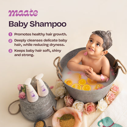 Baby Shampoo 400 Ml &amp; Baby Conditioner 150 Ml Combo