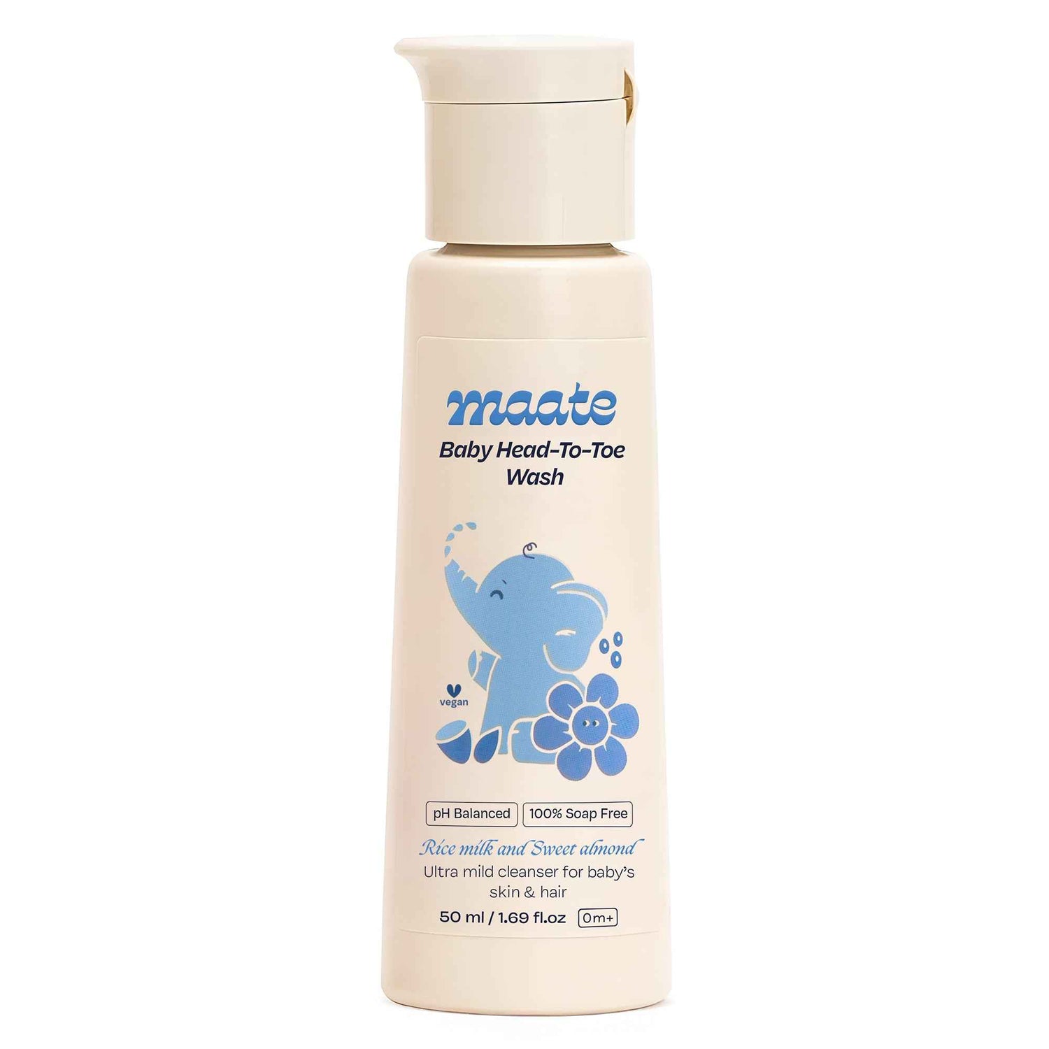 Maate Baby Head to Toe Wash – Tear-Free | pH-Balanced - 400ML