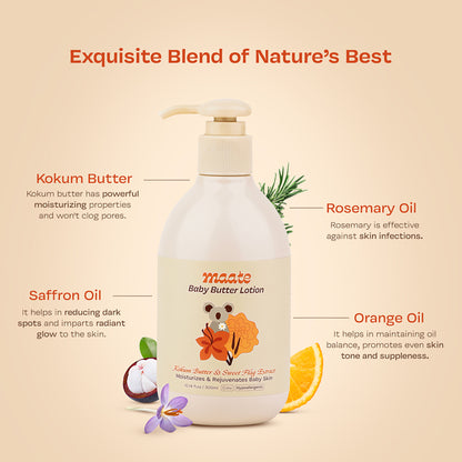 Baby Face Butter 50 Gm &amp; Baby Butter Lotion 300 Ml